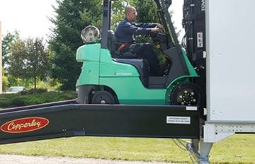 mobile yard ramp level off by Copperloy® Mobile Yard Ramp Level Off from Copperloy®