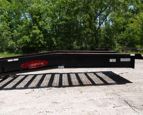 custom built yard ramp by Copperloy
