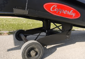 Solid Tires on the YARD-RAMP-SITE mobile yard ramps Solid Tires on YARD-RAMP-SITE Mobile Yard Ramps